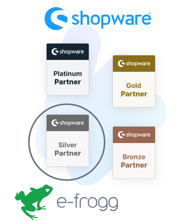 E-frogg deviens Silver Partner Shopware
