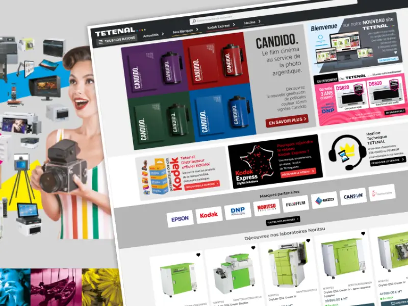 Client Tetenal Presentation D Un Site Ecommerce B2b Imprimante Photo Materiel Et Logiciel Professionnel 121105