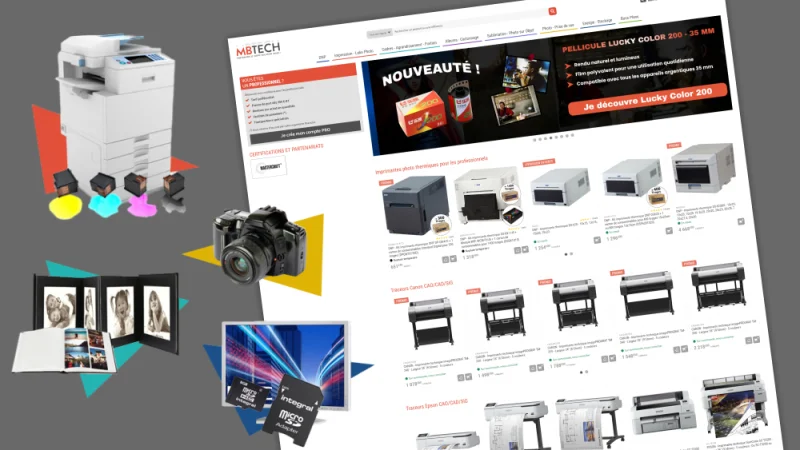 Capture du site mbtech.fr réalisé par e-Frogg
