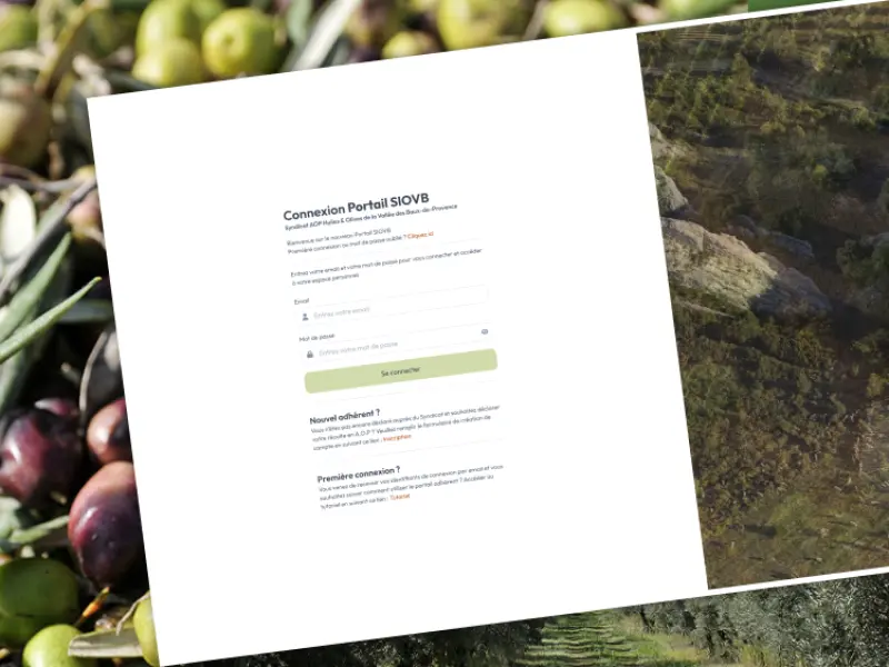 Client Siovb Présentation Du Portail Siovb Du Syndicat Aop Huiles Et Olives De La Vallée Des Baux De Provence