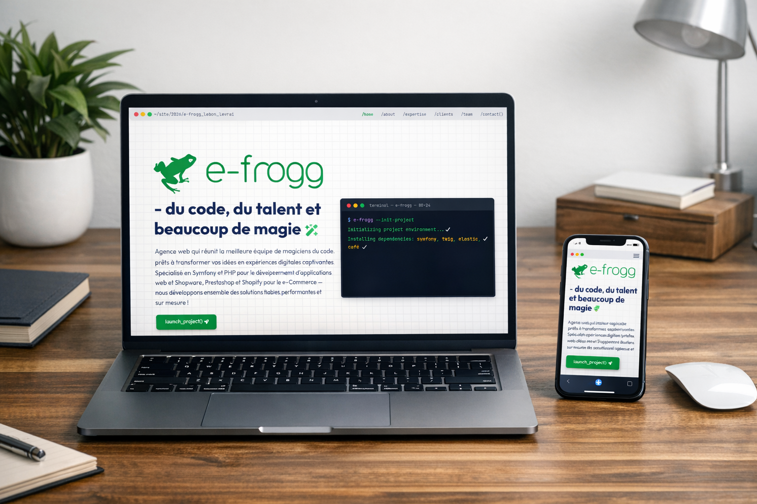 Nouveau Site Efrogg